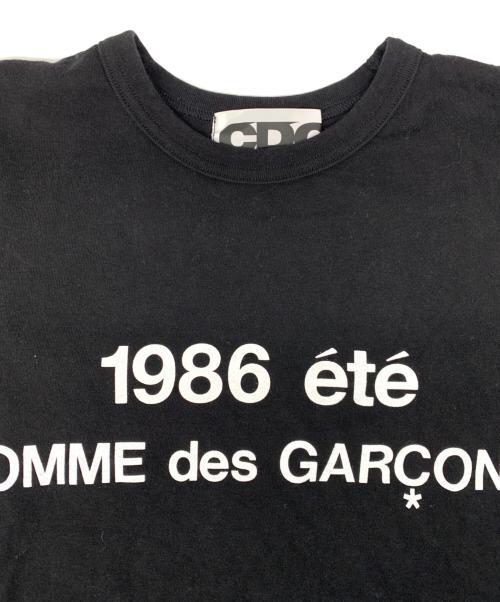 CDG（シーディージー）CDG (シーディージー) 半袖カットソー ブラック サイズ:Sの古着・服飾アイテム