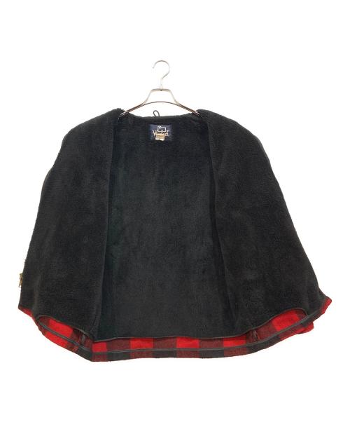 WOOLRICH（ウールリッチ）WOOLRICH (ウールリッチ) ウールジャケット レッド サイズ:Lの古着・服飾アイテム