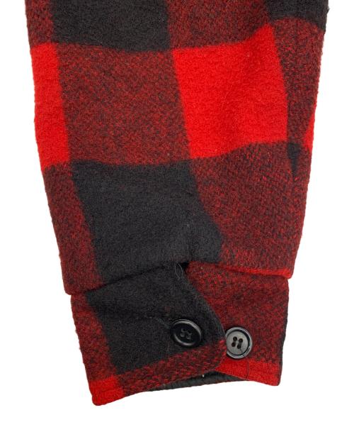 WOOLRICH（ウールリッチ）WOOLRICH (ウールリッチ) ウールジャケット レッド サイズ:Lの古着・服飾アイテム