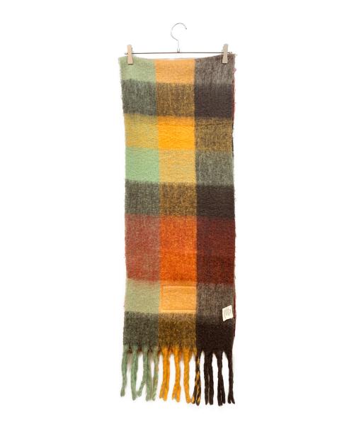 Acne studios（アクネ ストゥディオズ）ACNE STUDIOS (アクネ ストゥディオズ) 大判マフラー マルチカラーの古着・服飾アイテム