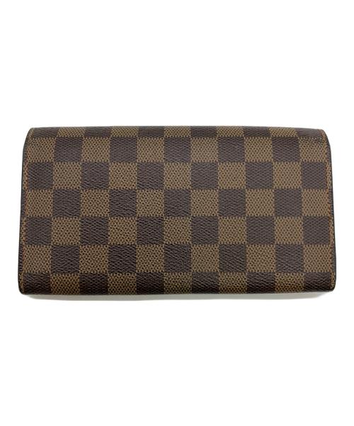 LOUIS VUITTON（ルイ ヴィトン）LOUIS VUITTON (ルイ ヴィトン) ポシェット・ポルトモネ クレディ ブラウンの古着・服飾アイテム