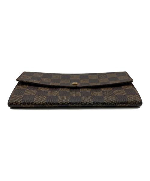 LOUIS VUITTON（ルイ ヴィトン）LOUIS VUITTON (ルイ ヴィトン) ポシェット・ポルトモネ クレディ ブラウンの古着・服飾アイテム
