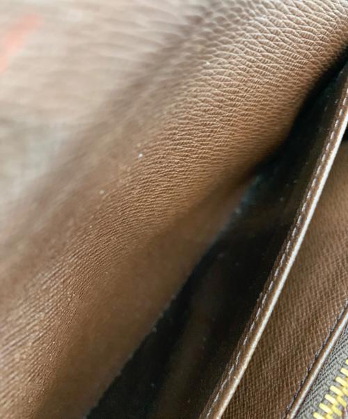 LOUIS VUITTON（ルイ ヴィトン）LOUIS VUITTON (ルイ ヴィトン) ポシェット・ポルトモネ クレディ ブラウンの古着・服飾アイテム