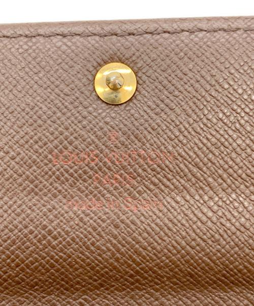 LOUIS VUITTON（ルイ ヴィトン）LOUIS VUITTON (ルイ ヴィトン) ポシェット・ポルトモネ クレディ ブラウンの古着・服飾アイテム