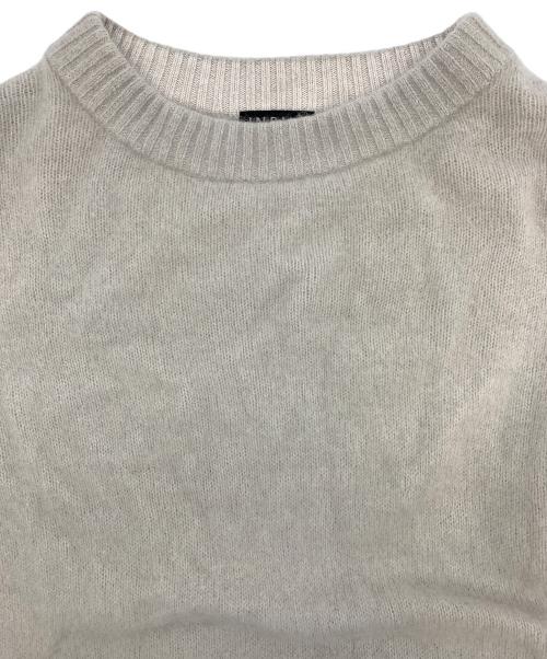 INDIVI（インディヴィ）INDIVI (インディヴィ) 厚手ニット グレー サイズ:38の古着・服飾アイテム