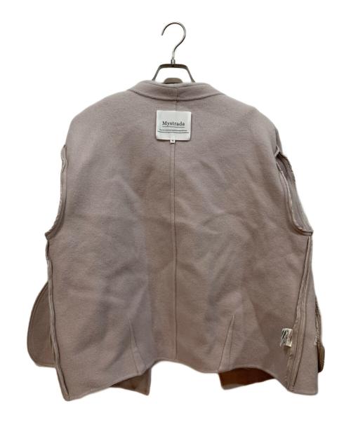 Mystrada（マイストラーダ）Mystrada (マイストラーダ) ショートコート ピンク サイズ:36の古着・服飾アイテム