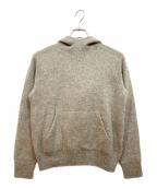 evam evaエヴァムエヴァ）の古着「cashmere seamless parka」｜グレー