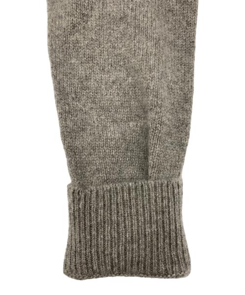 evam eva（エヴァムエヴァ）evam eva (エヴァムエヴァ) cashmere seamless parka グレー サイズ:1の古着・服飾アイテム