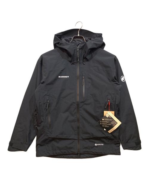 MAMMUT（マムート）MAMMUT (マムート) アヤコ プロ 2.0 ハードシェル フーデッド ジャケット ブラック サイズ:US：S 未使用品の古着・服飾アイテム