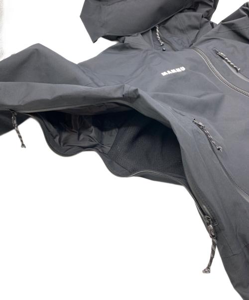 MAMMUT（マムート）MAMMUT (マムート) アヤコ プロ 2.0 ハードシェル フーデッド ジャケット ブラック サイズ:US：S 未使用品の古着・服飾アイテム