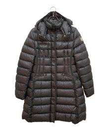 MONCLER（モンクレール）の古着「HERMINE / ダウンコート」｜ブラック