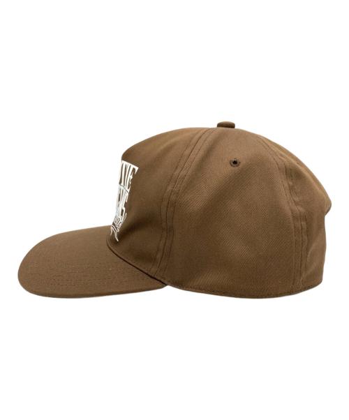 COOTIE PRODUCTIONS（クーティープロダクツ）COOTIE PRODUCTIONS (クーティープロダクツ) TWILL 5 PANEL CAP ブラウンの古着・服飾アイテム