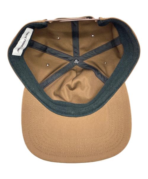 COOTIE PRODUCTIONS（クーティープロダクツ）COOTIE PRODUCTIONS (クーティープロダクツ) TWILL 5 PANEL CAP ブラウンの古着・服飾アイテム