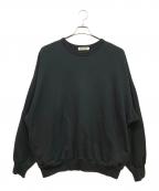COOTIE PRODUCTIONSクーティープロダクツ）の古着「Compact Yarn Crewneck Sweatshirts / スウェット」｜ブラック
