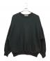 COOTIE PRODUCTIONS（クーティープロダクツ）の古着「Compact Yarn Crewneck Sweatshirts / スウェット」｜ブラック