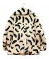 Jakke (ジャッキー) RITA COAT PAINTBRUSH PRINT / ジャケット ブラック×ベージュ サイズ:S：12000円