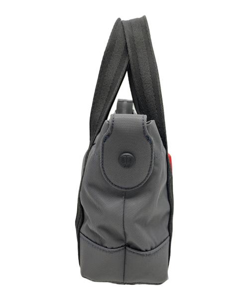 HUNTER（ハンター）HUNTER (ハンター) ナイロン ミニ トップ クリップ トート バッグ グレーの古着・服飾アイテム