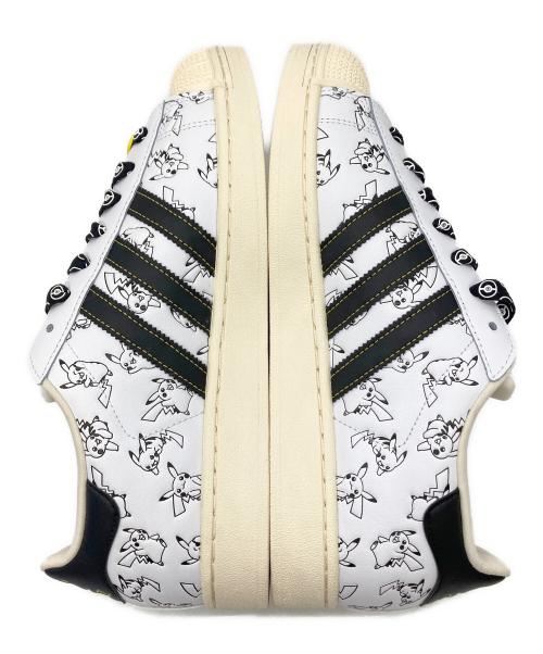 adidas（アディダス）adidas (アディダス) pokemon (ポケモン) Pokémon SUPERSTAR II / ポケモン スーパースター II ホワイト×ブラック サイズ:US：9.5の古着・服飾アイテム