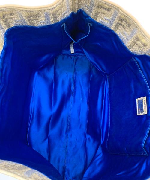 FENDI（フェンディ）FENDI (フェンディ) キャンバストートバッグ ゴールドの古着・服飾アイテム