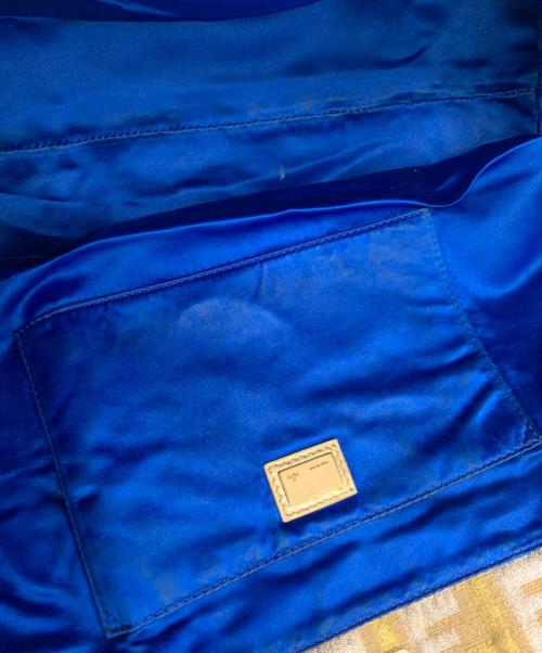 FENDI（フェンディ）FENDI (フェンディ) キャンバストートバッグ ゴールドの古着・服飾アイテム
