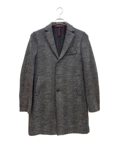 HARRIS WHARF LONDON（ハリスワーフロンドン）HARRIS WHARF LONDON (ハリスワーフロンドン) ウールコート グレー サイズ:46の古着・服飾アイテム