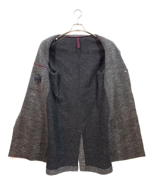 HARRIS WHARF LONDON（ハリスワーフロンドン）HARRIS WHARF LONDON (ハリスワーフロンドン) ウールコート グレー サイズ:46の古着・服飾アイテム