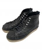 adidasアディダス）の古着「Superstar Boot Core Black / スーパースター ブーツ コア ブラック」｜ブラック