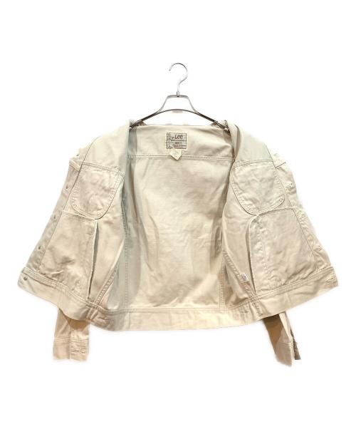 LEE（リー）LEE (リー) デニムジャケット ホワイト サイズ:Lの古着・服飾アイテム
