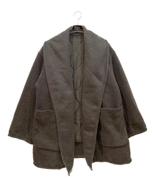 SIMPLICITE（シンプリシテ）SIMPLICITE (シンプリシテ) ライナー付コート ブラック サイズ:表記無しの古着・服飾アイテム