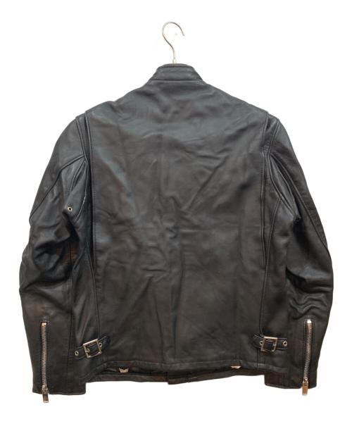Schott（ショット）Schott (ショット) レザージャケット ブラック サイズ:38の古着・服飾アイテム