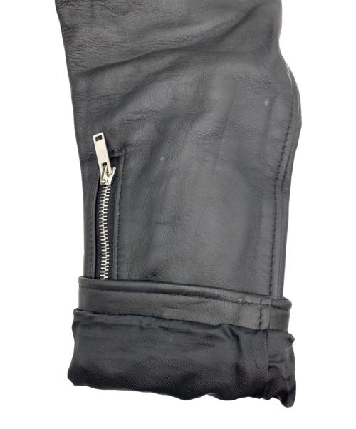 Schott（ショット）Schott (ショット) レザージャケット ブラック サイズ:38の古着・服飾アイテム