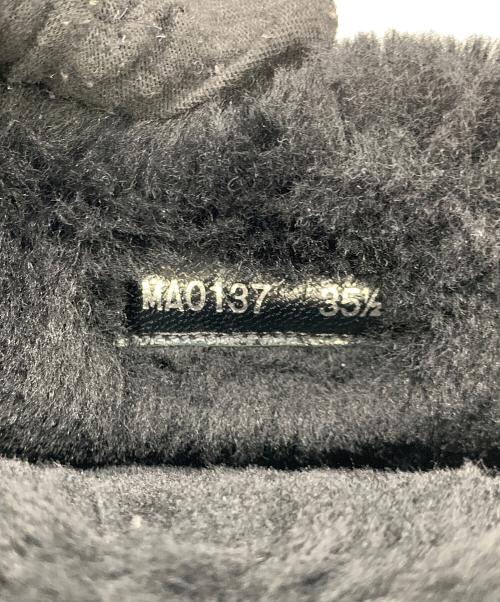 LOUIS VUITTON（ルイ ヴィトン）LOUIS VUITTON (ルイ ヴィトン) ムートンブーツ ブラック サイズ:35 1/2の古着・服飾アイテム