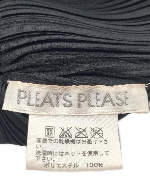 PLEATS PLEASE（プリーツプリーズ）PLEATS PLEASE (プリーツプリーズ) 長袖カットソー ブラック サイズ:4の古着・服飾アイテム