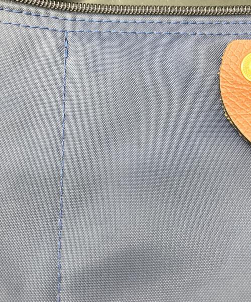 LONGCHAMP（ロンシャン）LONGCHAMP (ロンシャン) プリアージュ・リュック ブラウン×ネイビーの古着・服飾アイテム