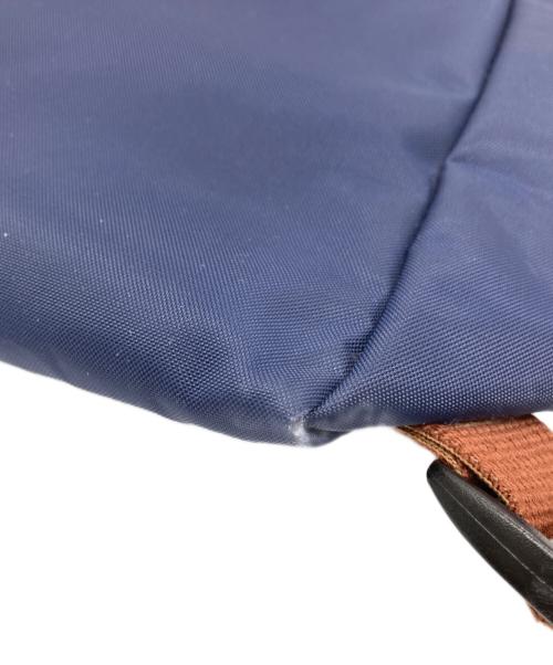 LONGCHAMP（ロンシャン）LONGCHAMP (ロンシャン) プリアージュ・リュック ブラウン×ネイビーの古着・服飾アイテム