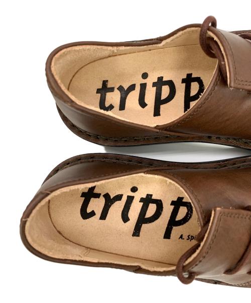 Trippen（トリッペン）Trippen (トリッペン) HAFERL / ハーフェル ブラウン サイズ:35の古着・服飾アイテム