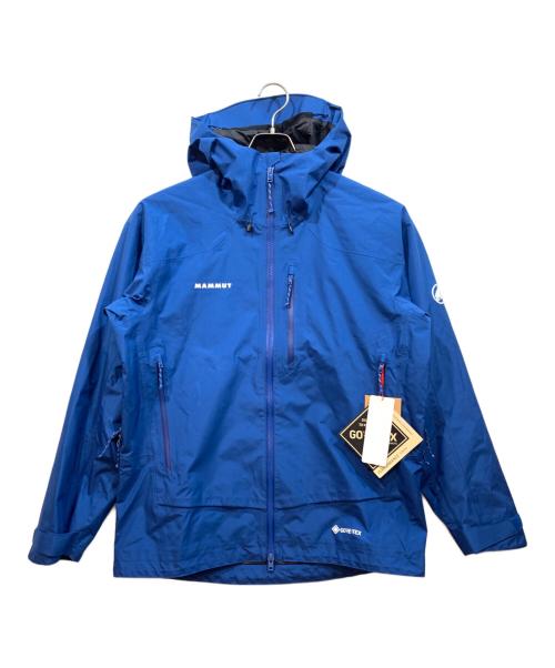 MAMMUT（マムート）MAMMUT (マムート) アヤコ プロ 2.0 ハードシェル フーデッド ジャケット ブルー サイズ:EU：Mの古着・服飾アイテム
