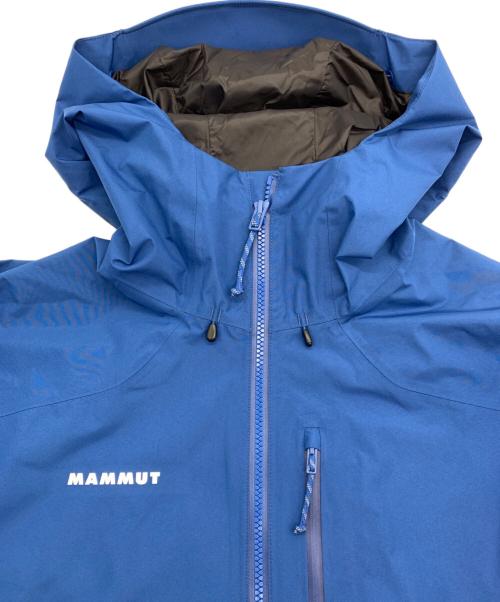 MAMMUT（マムート）MAMMUT (マムート) アヤコ プロ 2.0 ハードシェル フーデッド ジャケット ブルー サイズ:EU：Mの古着・服飾アイテム