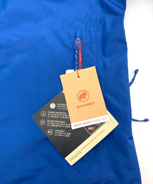 MAMMUT（マムート）MAMMUT (マムート) アヤコ プロ 2.0 ハードシェル フーデッド ジャケット ブルー サイズ:EU：Mの古着・服飾アイテム