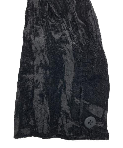 ISSEY MIYAKE（イッセイミヤケ）ISSEY MIYAKE (イッセイミヤケ) 薄手カーディガン ブラック サイズ:2の古着・服飾アイテム