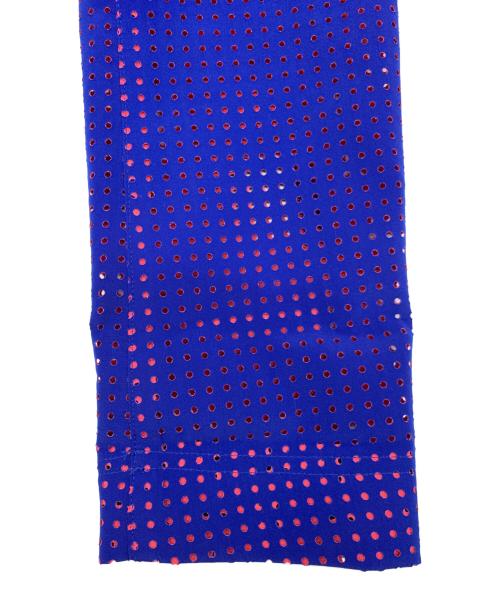 ISSEY MIYAKE（イッセイミヤケ）ISSEY MIYAKE (イッセイミヤケ) ジャケット ブルー サイズ:3の古着・服飾アイテム