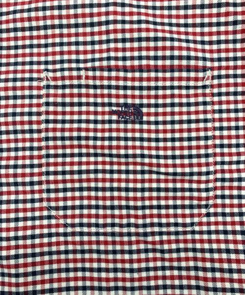 THE NORTH FACE（ザ ノース フェイス）THE NORTH FACE (ザ ノース フェイス) 長袖シャツ レッド サイズ:WSの古着・服飾アイテム