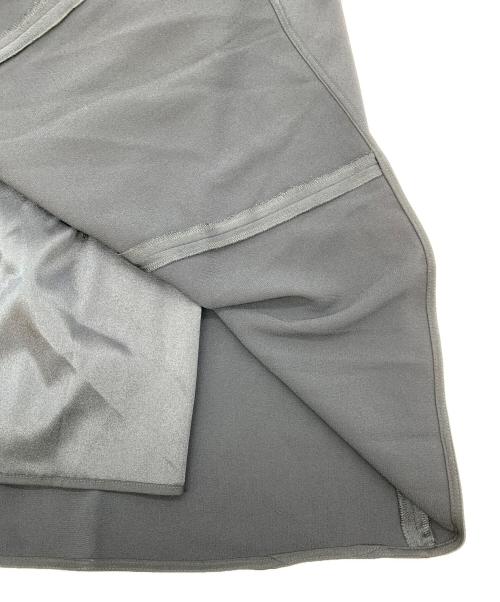 ANAYI（アナイ）ANAYI (アナイ) トリアセサテンフレア ワンピース ネイビー サイズ:36の古着・服飾アイテム
