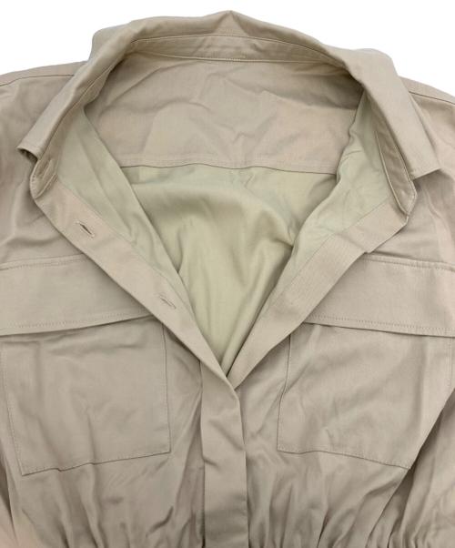 ANAYI（アナイ）ANAYI (アナイ) ノースリーブワンピース ベージュ サイズ:36の古着・服飾アイテム