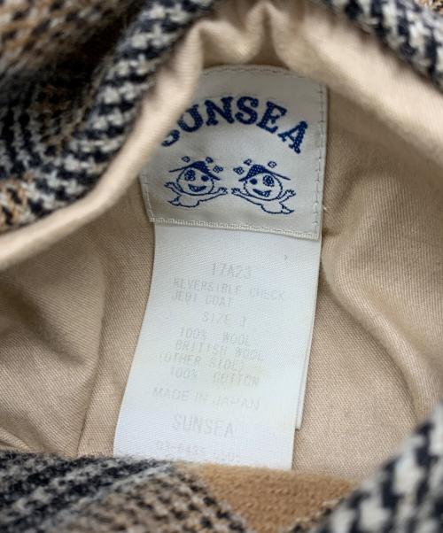 SUNSEA（サンシー）SUNSEA (サンシー) 17aw reversible jedi coat ブラック×ブラウン サイズ:3の古着・服飾アイテム