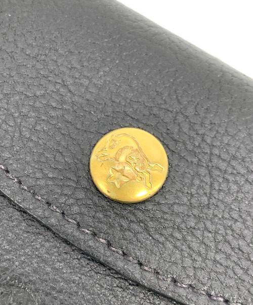IL BISONTE（イル ビゾンテ）IL BISONTE (イル ビゾンテ) カードケース ブラックの古着・服飾アイテム