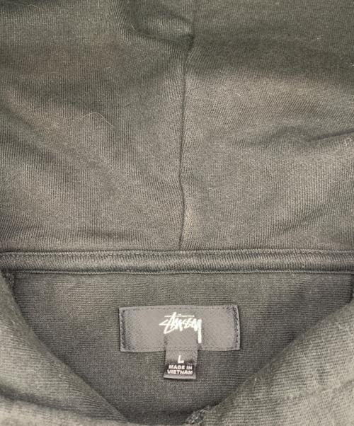 stussy（ステューシー）stussy (ステューシー) パーカー ブラック サイズ:Lの古着・服飾アイテム