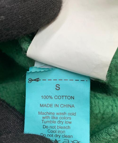 stussy（ステューシー）stussy (ステューシー) プルオーバーパーカー グリーン サイズ:Sの古着・服飾アイテム