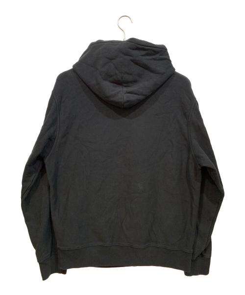 stussy（ステューシー）stussy (ステューシー) プルオーバーパーカー ブラック サイズ:Lの古着・服飾アイテム
