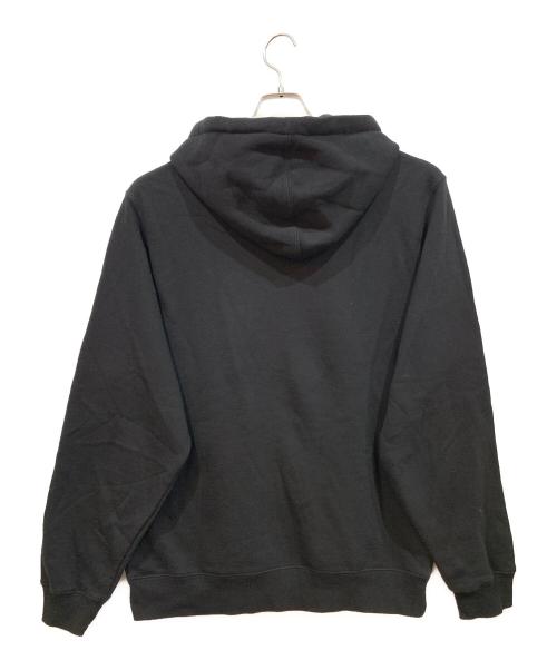 stussy（ステューシー）stussy (ステューシー) プルオーバーパーカー ブラック サイズ:Mの古着・服飾アイテム